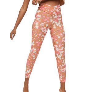 🌟 OFFLINE By Aerie Real Me Floral Crossover High Waisted Leggings SZ S